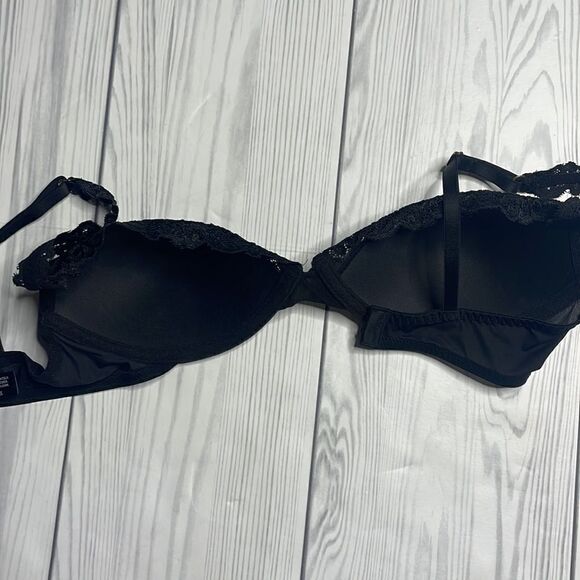 Natori Pure Luxe Contour Bra Black Wireleas bra 32D - Picture 9 of 9